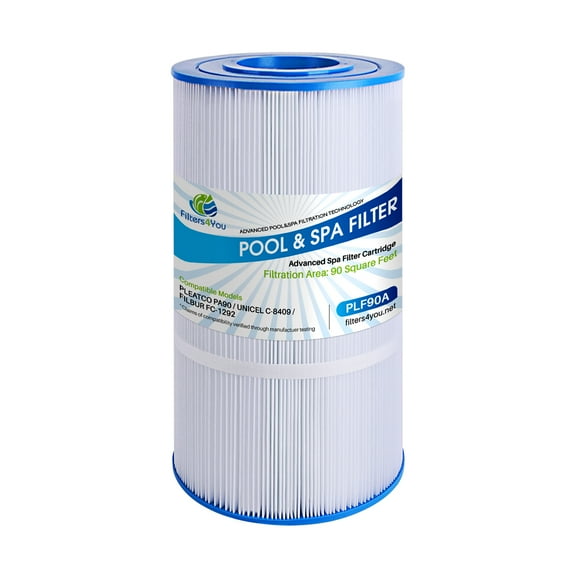 Filters4you- F4Y- PLF90A Pool Filter Replacement for C900 & 90, CX900RE, CX900-RE, PXC95, PA90 & PA90-4, C-8409 Filter Cartridges, 1 pack