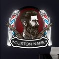 thumbnail image 2 of Handmadetneonsign Barber Shop Decal Printed Neon Light, Barber Acrylic Led Light, Barber Salon Neon, 2 of 5
