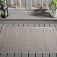 thumbnail image 2 of Safavieh Courtyard Finnian Solid Indoor/Outdoor Area Rug, Beige/Brown, 2' x 3'7", 2 of 17
