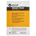 thumbnail image 4 of Niche Semi-Metallic Brake Pad Set for Harley-Davidson Fat Boy Motorcycle MK1002651, 4 of 8