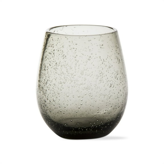 TAG Stemless Bubble Wine Glass, Smoke