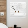 thumbnail image 5 of Worgeous Peg Board Tool Organization Simple Style 1 Home Accessories In Bedroom 30.5x29.5in, 5 of 8