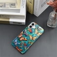 thumbnail image 6 of Case for iPhone 16 Plus, Shockproof TPU Bumper Drop Protection Hybrid 2-Layer Hard Cover Case for iPhone 16 Plus-Diamond Butterfly, 6 of 7