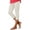 Beige, variant on Aihuaihua Capri Leggings for Women Zipper Leg Plus Size Summer Casaul High Waisted Knee Length Stretchy Workout Yoga Cropped Capris Pants Khaki XL