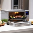thumbnail image 3 of NuWave Bravo XL Oven 1800-Watt Stainless Steel Convection Oven 12-in-1 Smart Toaster Oven, Slices, Bake, Non-Stick, 3 of 12