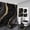 Black Marble, variant on YEAHOME 4PCS Blue Diamond Grid Shower Curtain Set with Toilet Lid Cover and Non-Slip Rugs Modern Art Geometric Bathroom Set Shower Curtain Set with 12 Hooks for Bathroom
