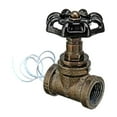 thumbnail image 2 of Interruptor de luz Industrial Steampunk, accesorios de 1/2 "con válvula de parada de cables para lámpara de tubo de mesa, pasillo, sótano, luces de pl 0.5 Sunnimix Interruptores de luz, 2 of 8