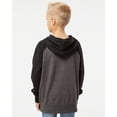 thumbnail image 3 of Independent Trading Co. Youth Special Blend Raglan Hooded Sweatshirt, 3 of 5