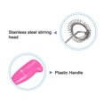 thumbnail image 4 of Uxcell Mini Electric Tumbler Stirrer, Handheld Mixer Battery Operated Stirring Pink 1 pack, 4 of 6