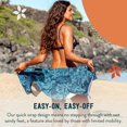 thumbnail image 3 of Falda RipSkirt Hawaii Maui Moonlight Wrap Wrap L, 3 of 7