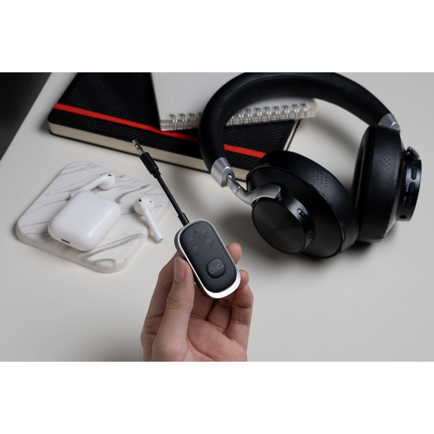 Scapade AirPro Dual-Bluetooth Transmitter for Headphones, S-HBTT