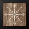 thumbnail image 2 of Vess, June Erica 12x12 Black Modern Framed Museum Art Print Titled - Barnwood Wonderland I, 2 of 5