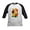 Black/White, variant on CafePress - Summer Dahlias Kids Baseball Jersey - Kids Cotton Baseball Jersey, 3/4 Sleeve Shirt