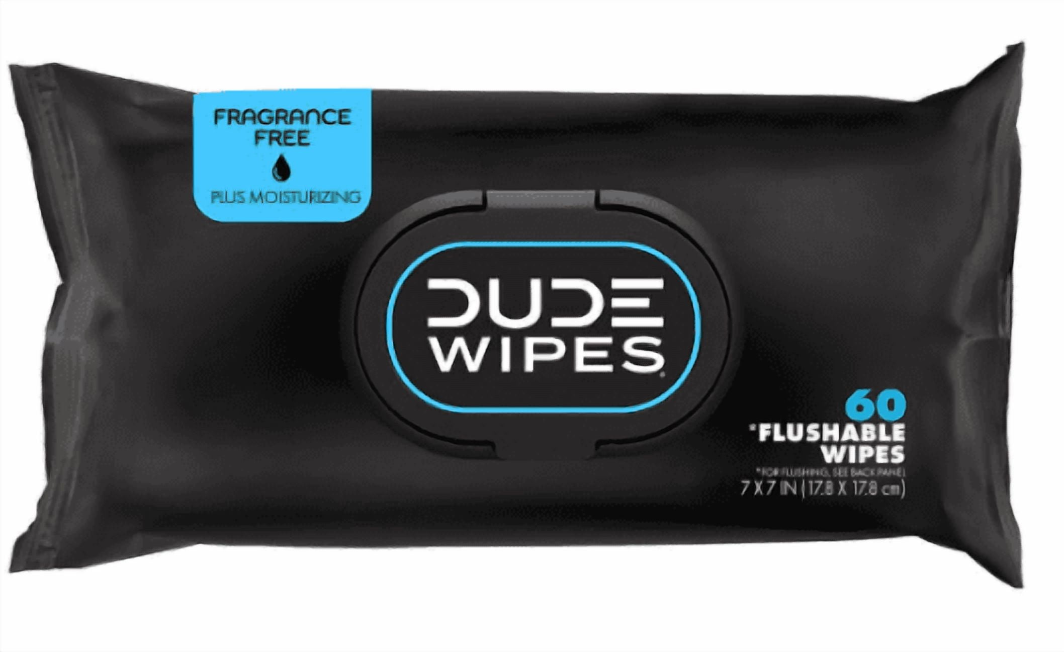 DUDE Wipes Fragrance-Free + Moisturizing XL Flushable Wipes, 480 Wipes