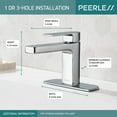 thumbnail image 7 of Peerless P1519lf-M-0.5 Xander 0.5 GPM Single Hole Bathroom Faucet - Black, 7 of 7
