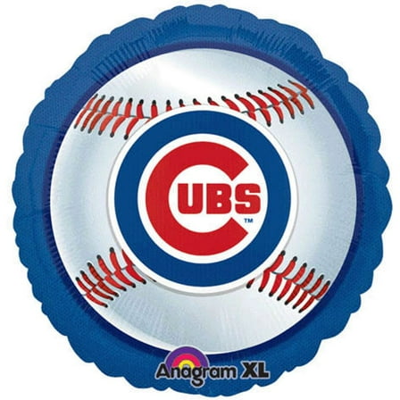 18" Chicago Cubs Colored Baseball