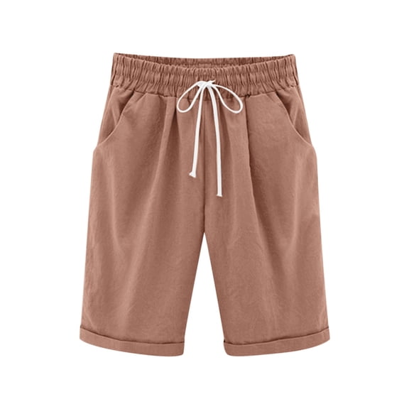 ibiyuan Girls Basketball Shorts Girls Casual Loose Fit Elastic Waistband Knee Length Summer Shorts Comfortable Outdoor Play Short Pants for Everyday Wear,150
