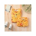thumbnail image 3 of Kiapeise Baby Boy Summer Clothes 3 6 12 18 24 Months 3T Dinosaur Print Ribbed Cotton Vest Tank Tops+Shorts, 3 of 9