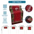 thumbnail image 6 of Red Plaid Christmas Table Runner 72 Inches Long Farmhouse Dress Scarves, Xmas Snowflake Poinsettia Botanical Dining Tablerunner for Coffee Table/Kitchen Island/Party Décor, 13" x 72", 6 of 8