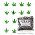 thumbnail image 2 of Confetti Marijuana Leaf 3/8" Green - Half Pound (8 oz) - CCL9713, 2 of 8
