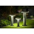 thumbnail image 1 of Luxen Home Cement 16.5in.H Flat-Top LED Solar Bollard Light, 1 of 1