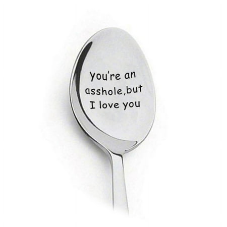 

Valentines Day Gift Stainless Steel Milk Coffee Spoons Love Letter Wedding Souvenirs Anniversary Gift for Girlfriend Boyfriend
