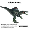 thumbnail image 1 of Figura de Spinosaurus, juguete estático de Spinosaurus, modelo de dinosaurio, figura hueca de animales, juguete de colección, juguete de aprendizaje para niños, 1 of 5