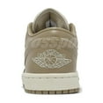 thumbnail image 4 of Ni - ke Ni - ke Wmns Air Jordan 1 Low AJ1 Rattan Women Unisex Casual Shoes DC0774-203, 4 of 5