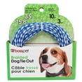 Boss Pet PDQ Blue / White TieOut Poly Dog Tie Out Rope Small/Medium