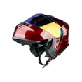 thumbnail image 3 of Casco Abatible De Moto Kov Thunder Cherry Rojo Dot, 3 of 5