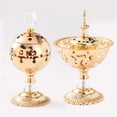 thumbnail image 3 of GUOOL Simple And Hollow Design Censer Holder with Lid for Tea House Yoga Studio Option1 2, 3 of 4