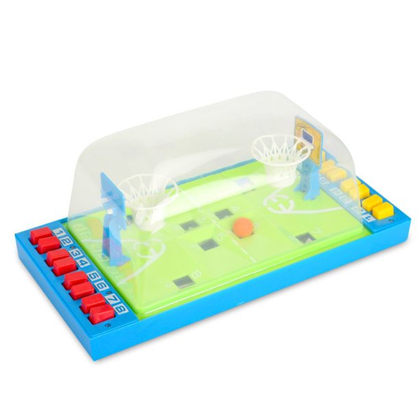 Cancha de baloncesto con doble eyección de dedos para padres e hijos, mini juego de mesa de cancha de baloncesto, juguetes educativos