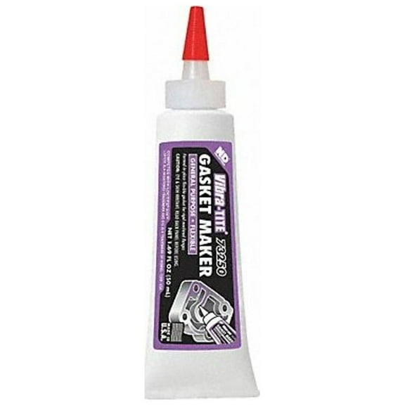 Anaerobic Gasket Sealant, 50 mL, Purple, Temp Range -65 to 300 Degrees F