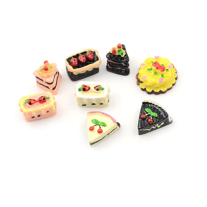1:12 Dollhouse Miniature Kitchen Food Accessories Cake Dessert Bread Toys Set 