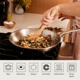 thumbnail image 4 of Made In Cookware - 12-Inch Stainless Steel Frying Pan With Lid, 4 of 7