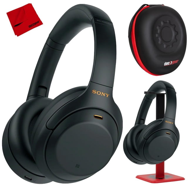 Auriculares Sony WH1000XM4/B con cancelación de ruido negros