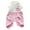 Pink, variant on Cheers.US Dog Pajamas for Small Dog Boy Girl Puppy pjs 4 Legs Stripe Dog Clothes for Onesies Jumpsuit Clothing for Pet Dogs Male Female