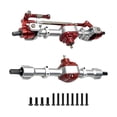 thumbnail image 4 of Conjunto de eje delantero y trasero Metal para MN78 D90 D91 99S coche d plata, 4 of 7
