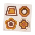 thumbnail image 2 of Formulario de color Sanger Forma a juego Compact Wood -Puzzle -Toys -Thecticity Toys para niños pequeños Regalo de vacaciones para niños de 3 años Estilo D, 2 of 9