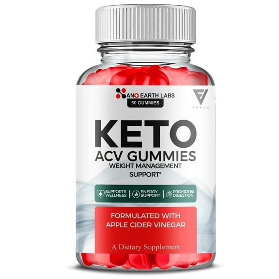 Nano Earth Labs Keto Gummies NanoEarth Labs Advanced Keto ACV Gummy Supplement, NanoEarthLabs 1000MG Apple Cider Vinegar Supplement (60 Gummies)