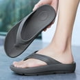 thumbnail image 4 of Women's Flip Flops,Soft Lightweight Sandals for Women Anti Slip Casual Slippers Shower Beach Pool Bathroom Flat Slides Shoes, 4 of 11