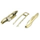 thumbnail image 5 of Cubierta de Llave Tono Dorado Unique Bargains para Coche, 5 of 6