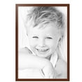 thumbnail image 2 of ArtToFrames 26" x 38" Walnut Picture Frame, 26x38 inch Brown Wood Poster Frame (WOM-4086),  Pack, 2 of 8