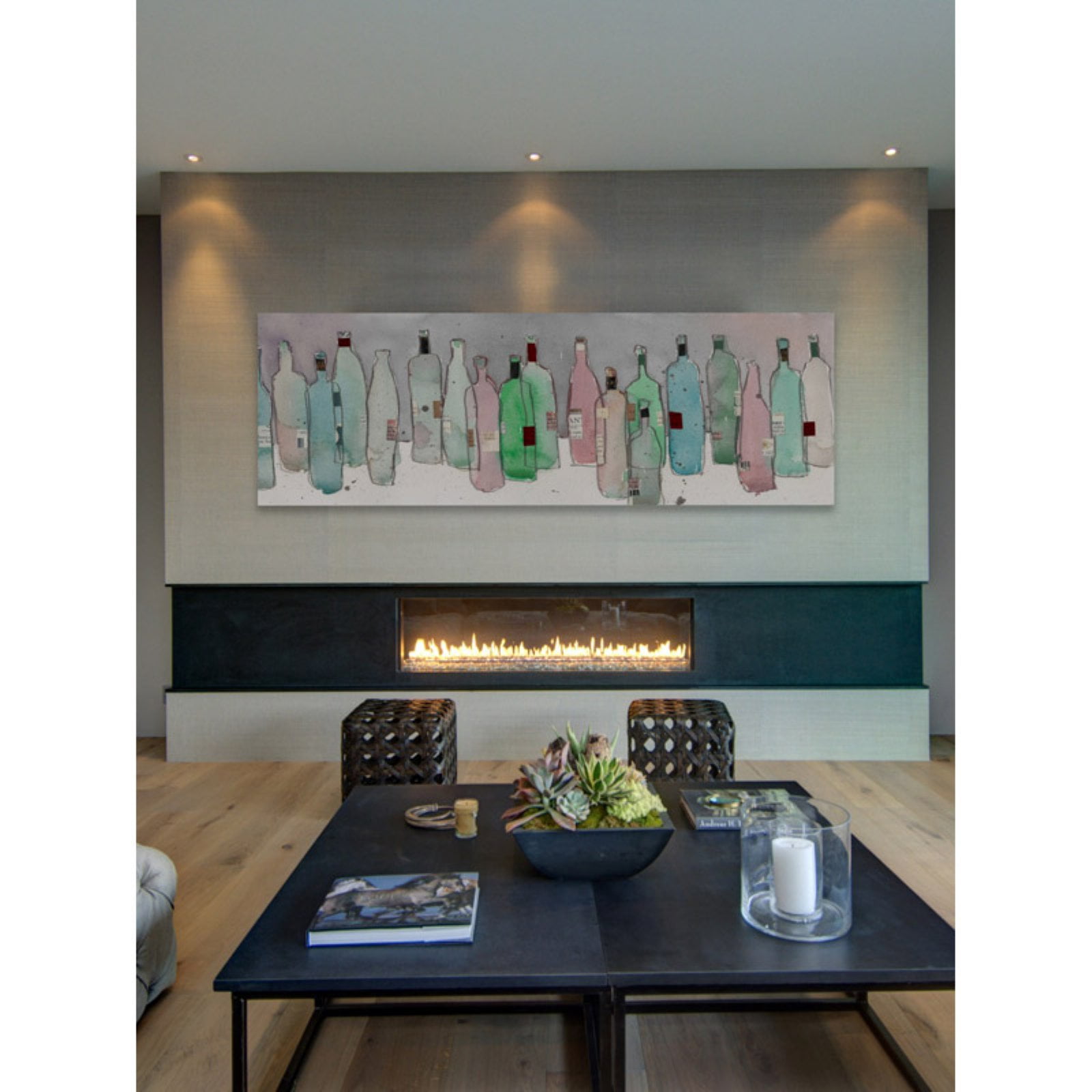 Marmont Hill ''Wine Party III'' Painting Print on Wrapped Canvas