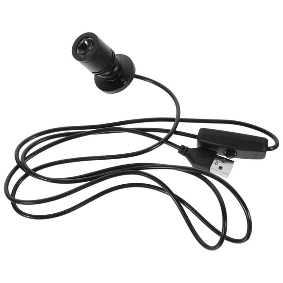 BESTYASH USB Powered LED Spotlight for Display Case, Compact Black Light Set, 1 Piece