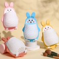 thumbnail image 3 of Aosijia 4 Pcs Non-punching Rabbit Shelf Makeup Tool Organizer Study Wall Hanging Storage Shelf for Bathroom Kitchen Bedroom, 3 of 13