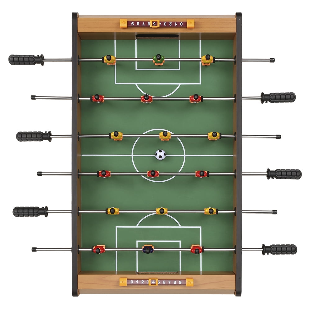 19inch Mini Table Top Foosball Game for Kids Teens Adults 6 Rows Fun Table Gifts 