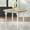 White, variant on TMS Round Drop-Leaf Dining Table, White/Natural