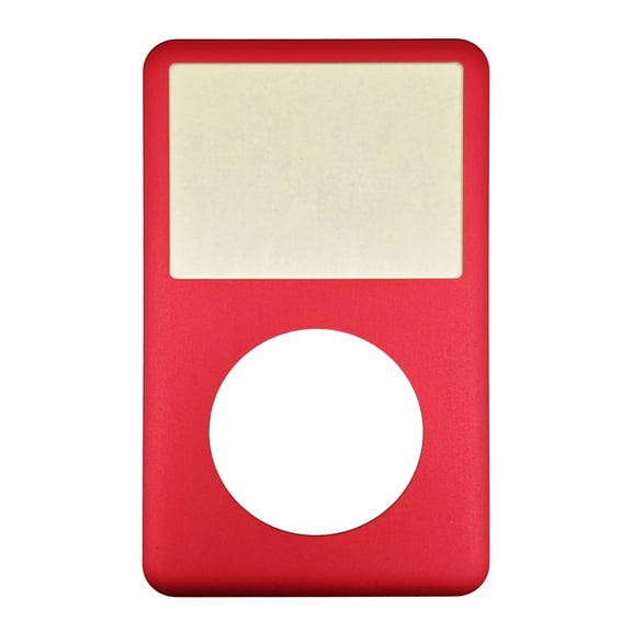 Red Face Plate For Apple iPod Classic 6th 7th Gen Front New 80GB 120GB 160GB