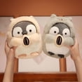 thumbnail image 5 of 25cm-45cm New Big Cute Penguin With Melon Seeds Plush Doll Cartoon Animal Plush Toys Kawaii Anime Hamster Hat Gift For Girls, 5 of 5
